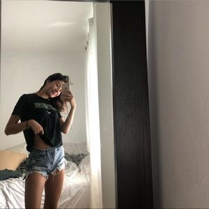 cropped dartmouth tee